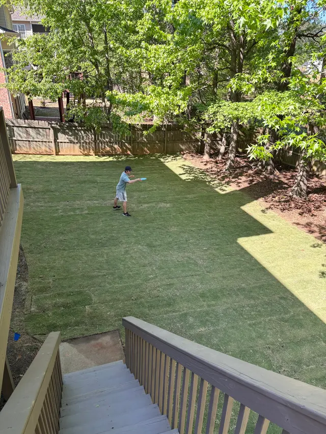 Customer photo of work by Peachtree Sprinklers Etc, from Donho's review