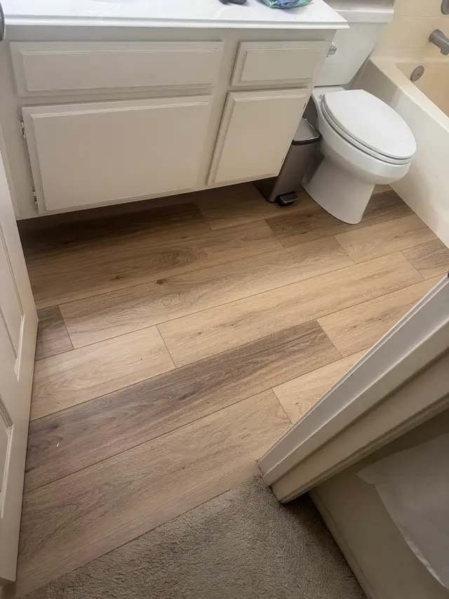 Customer photo of work by Skyline Flooring Co., from Roger Del's review