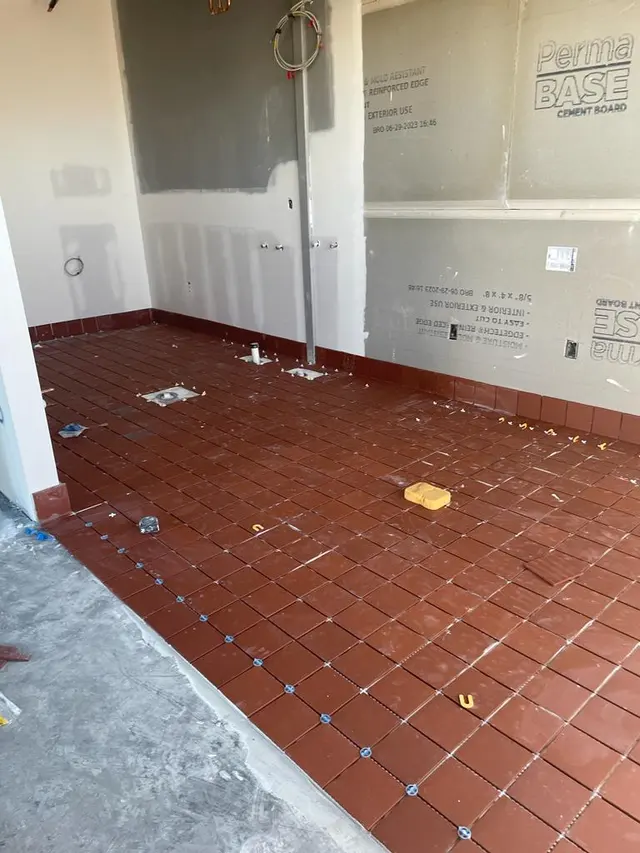 Customer photo of work by Deon Design Custom Builders., from Bagel Factory's review