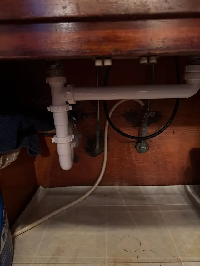 Customer photo of work by A&B Plumbing and Inspections, from felicia appling's review