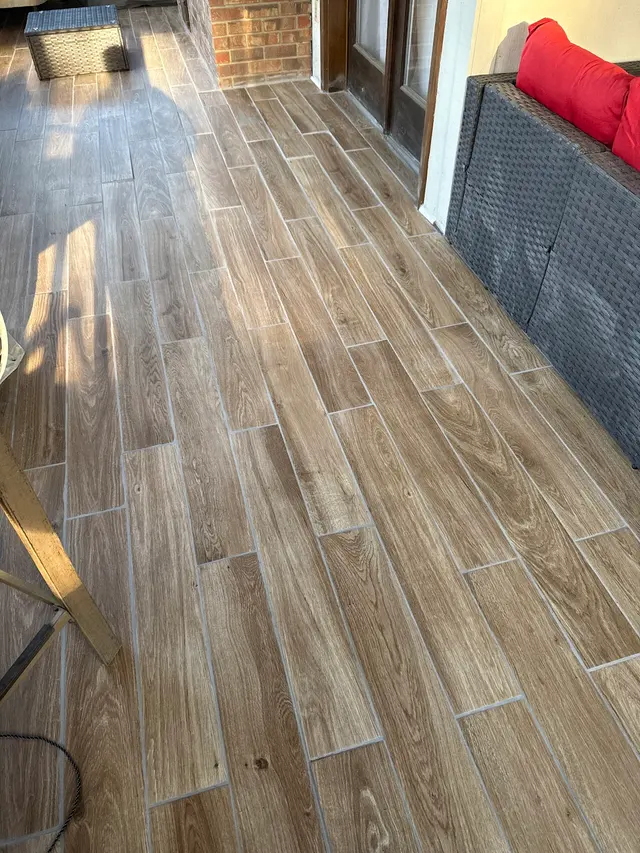 Customer photo of work by Faithfully Maid, from Eva Rodriguez's review