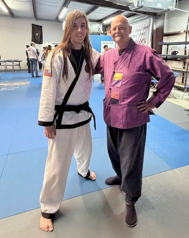 Customer photo of work by Grimsley's Fighting Arts, from Veronica Barrett's review