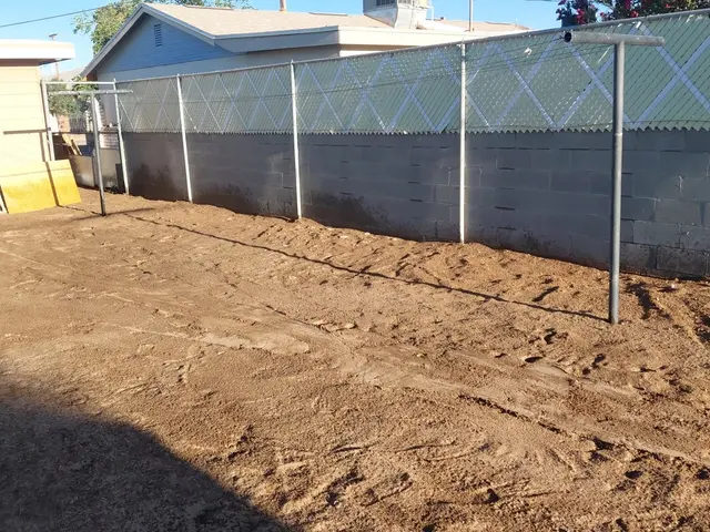 Customer photo of work by E & T Masonry Block Construction, from Frank Zamora's review