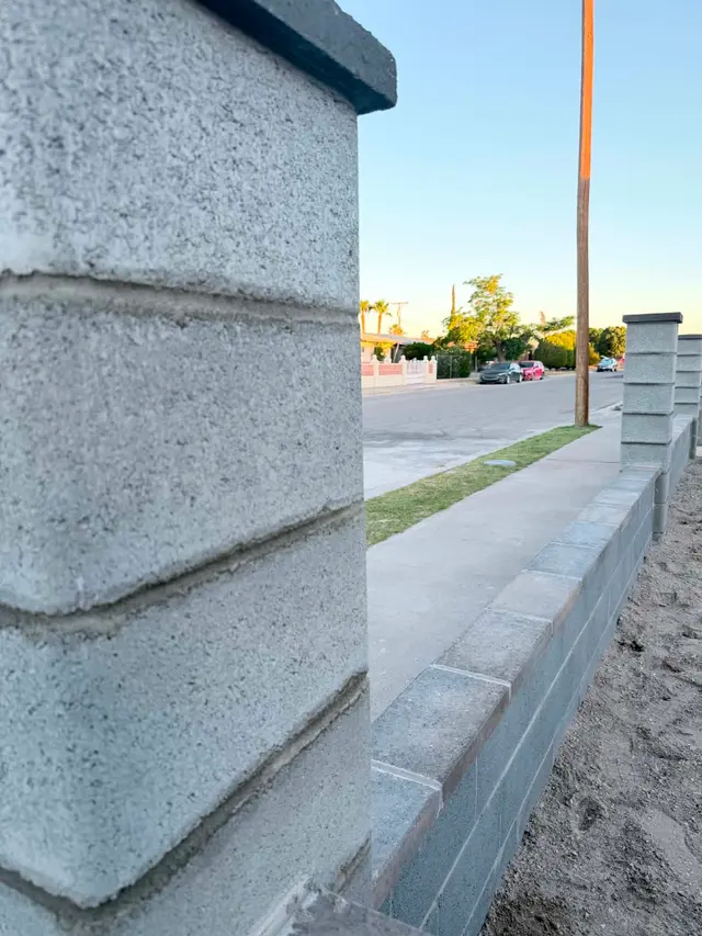 Customer photo of work by E & T Masonry Block Construction, from David Mendoza's review