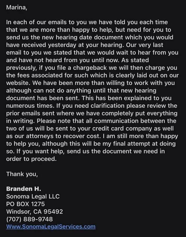 Sonoma Legal LLC — customer photo 1