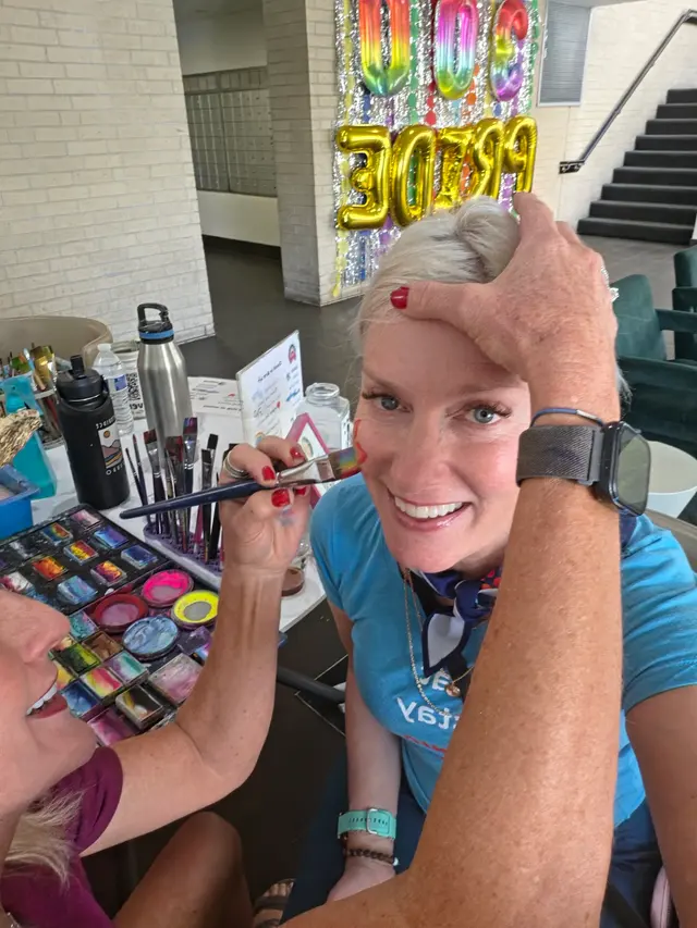 Customer photo of work by Snappy Face Painting, from Mia VC's review