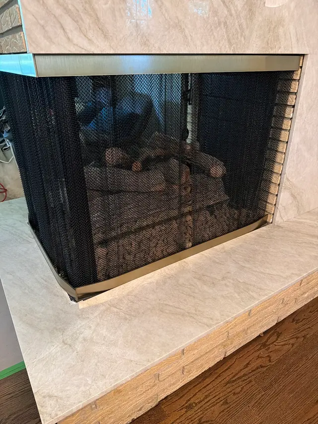 Customer photo of work by Chicagoland Fireplace & Chimney Restoration Co., from valarie Special's review