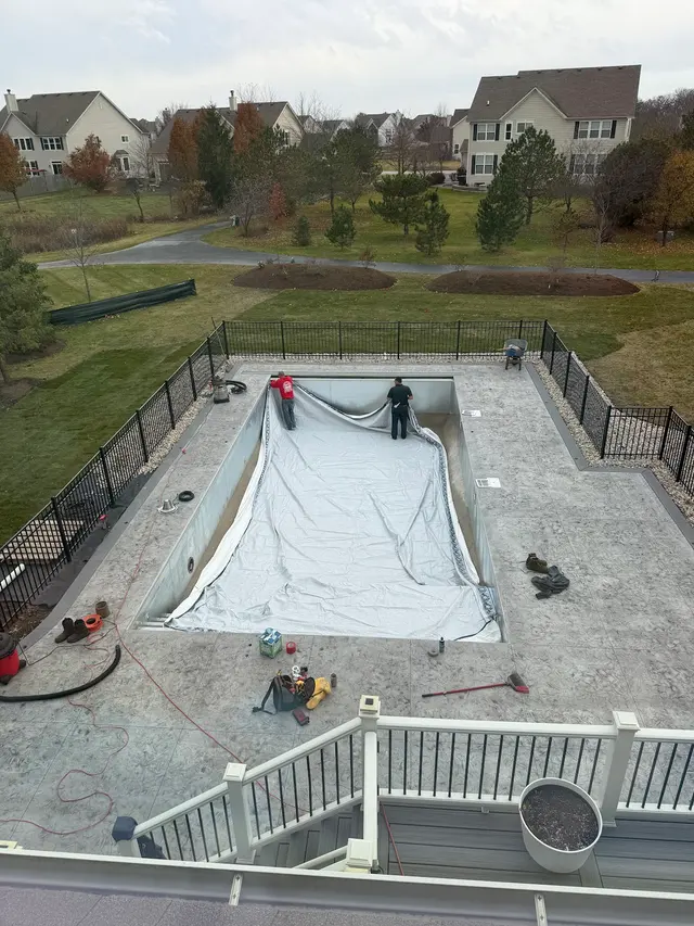 Customer photo of work by Cal and Shan's Landscape and Design, from Amy Balcer's review