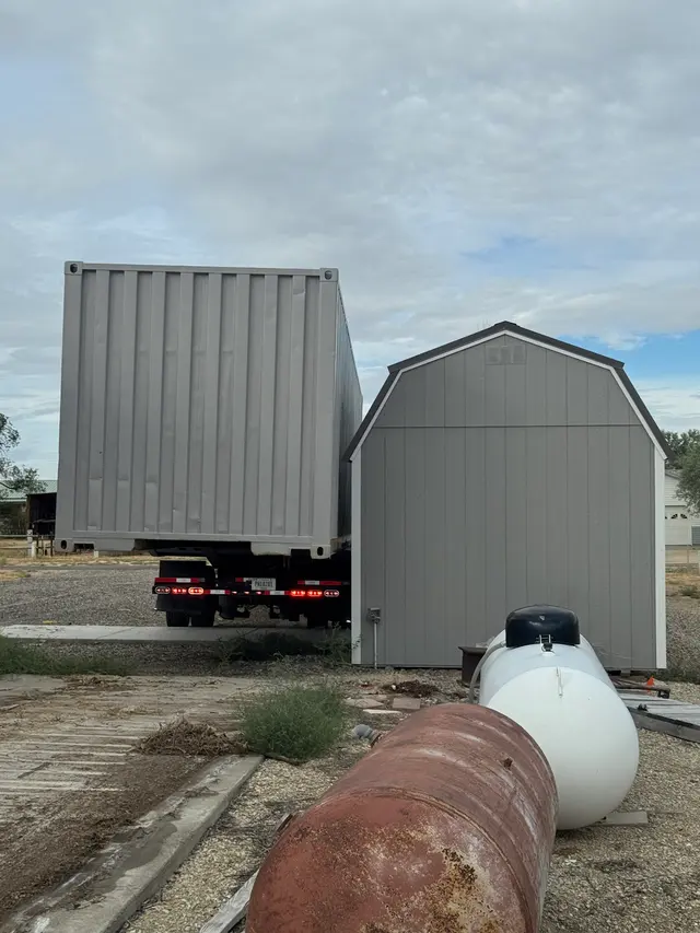 Customer photo of work by United Rentals - Storage Containers and Mobile Offices, from Old Timey Ice Cream's review