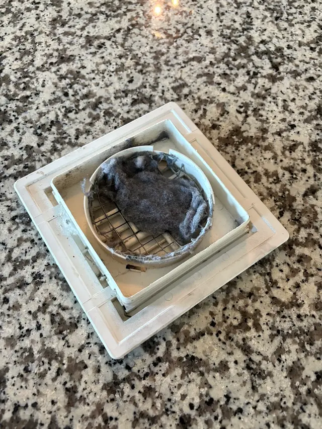 Customer photo of work by Dryer Vent Wizard of Central Indiana, from Ken DePeal's review