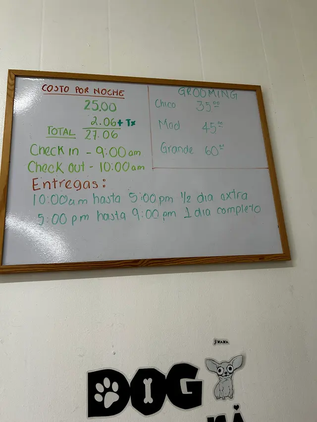 Customer photo of work by FOUR PAWS PET HOTEL BOUTIQUE & SPA, from Samantha Padilla's review