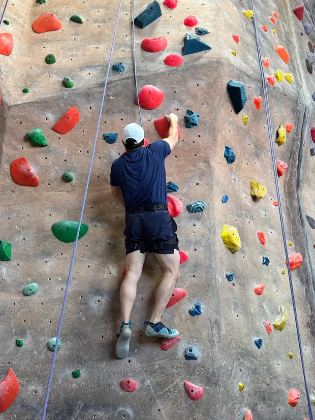 Customer photo of work by Hangar 18 Indoor Climbing Gym - Upland, from James Wotring's review