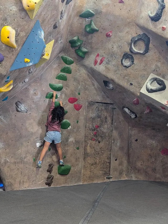 Customer photo of work by Hangar 18 Indoor Climbing Gym - Upland, from andrew frierson's review