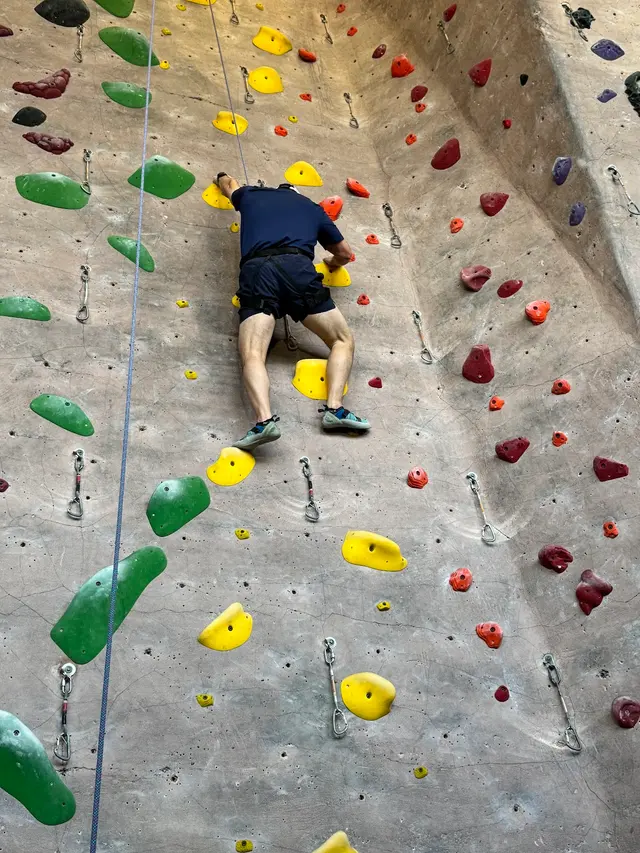 Customer photo of work by Hangar 18 Indoor Climbing Gym - Upland, from James Wotring's review
