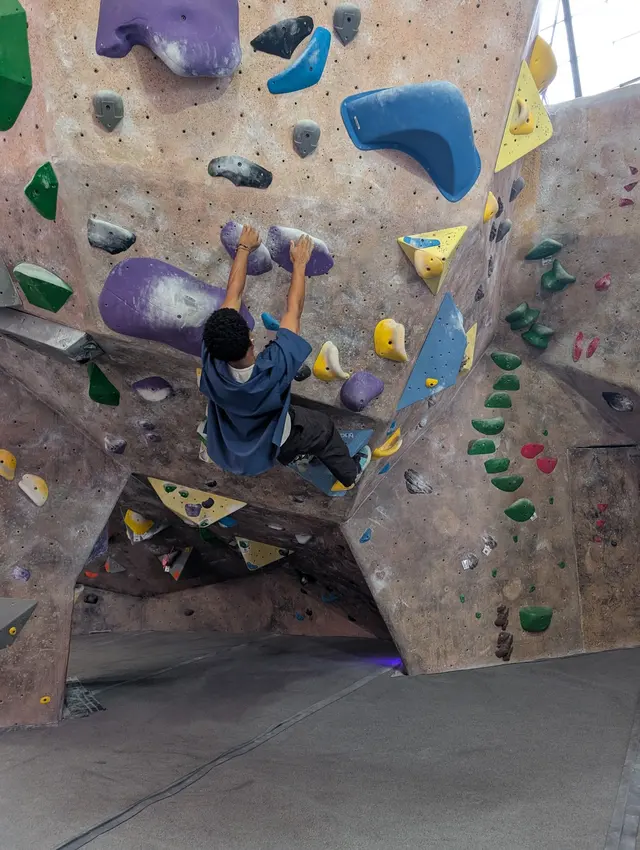 Customer photo of work by Hangar 18 Indoor Climbing Gym - Upland, from andrew frierson's review