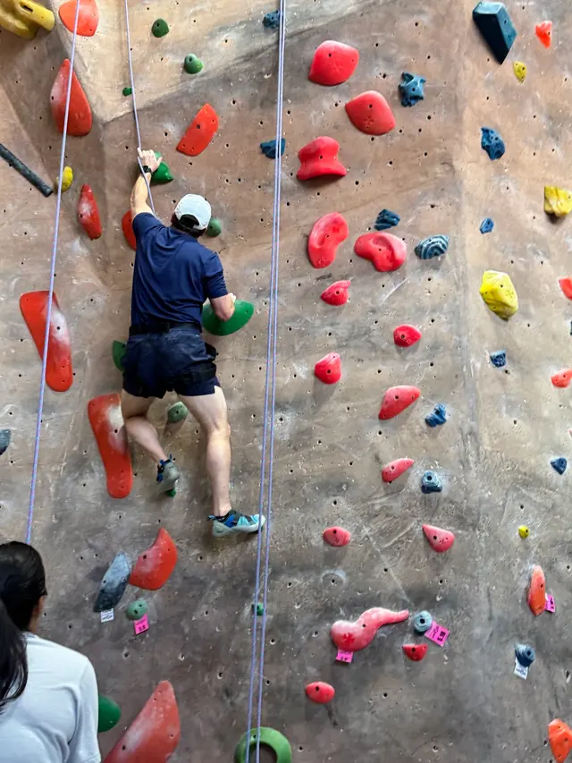 Customer photo of work by Hangar 18 Indoor Climbing Gym - Upland, from James Wotring's review