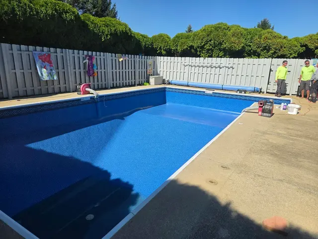 Customer photo of work by Swimming Pool Services, from Ilena Nip's review