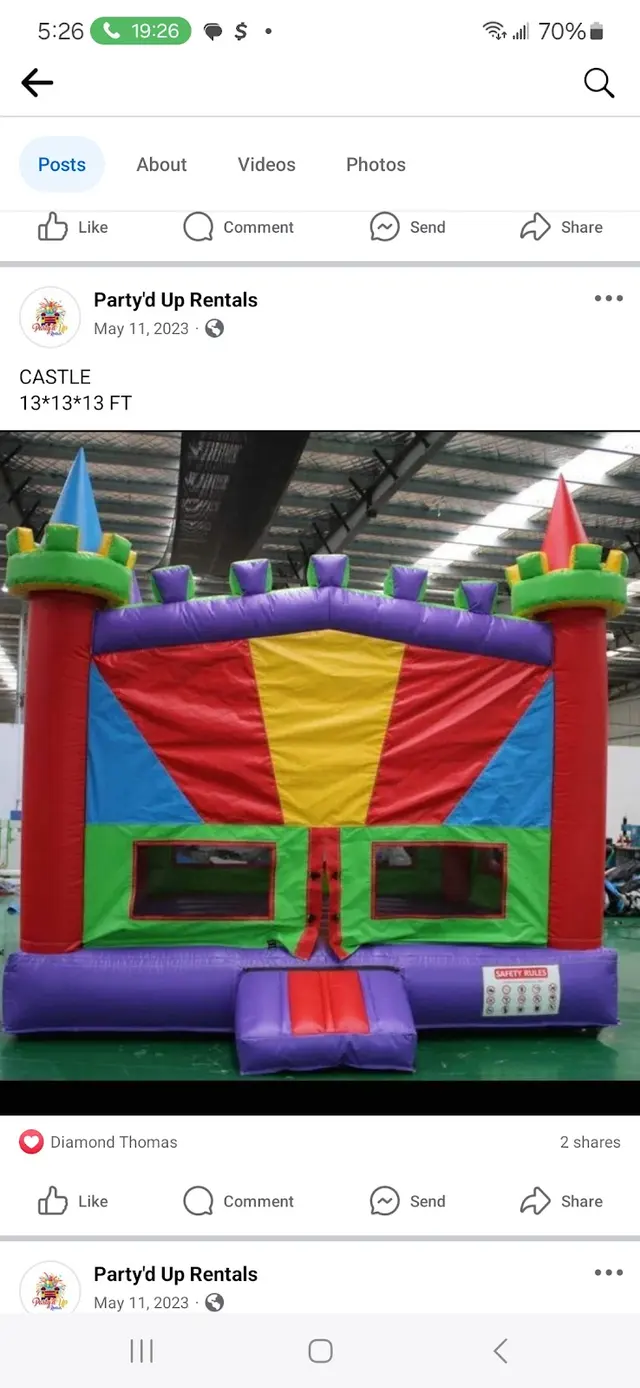 Party'd Up Rentals llc — photo from the business 12