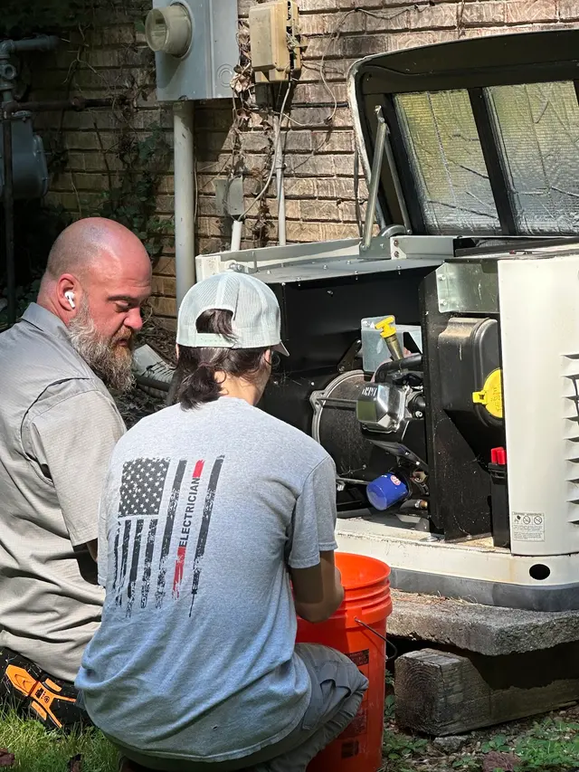 Customer photo of work by Powers Electrical Solutions, from Charles Bronner's review
