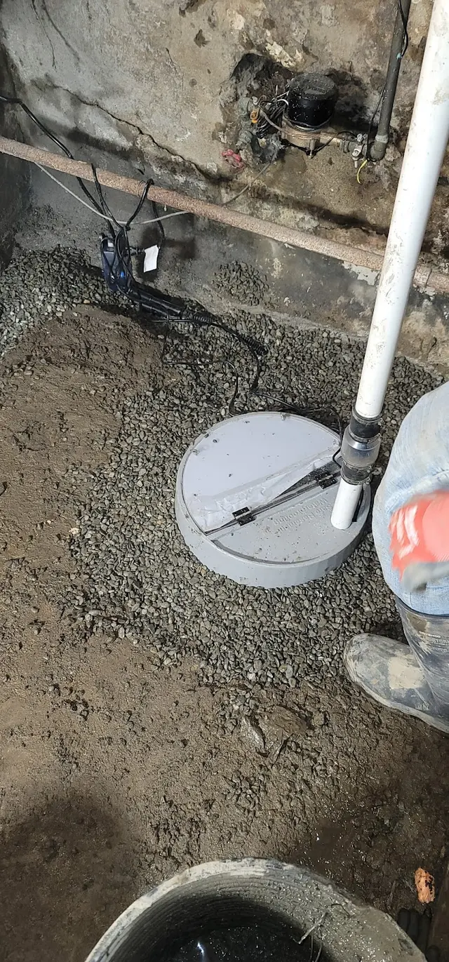 Customer photo of work by Midstate Basement Authorities, Inc., from Taryn Wilson's review