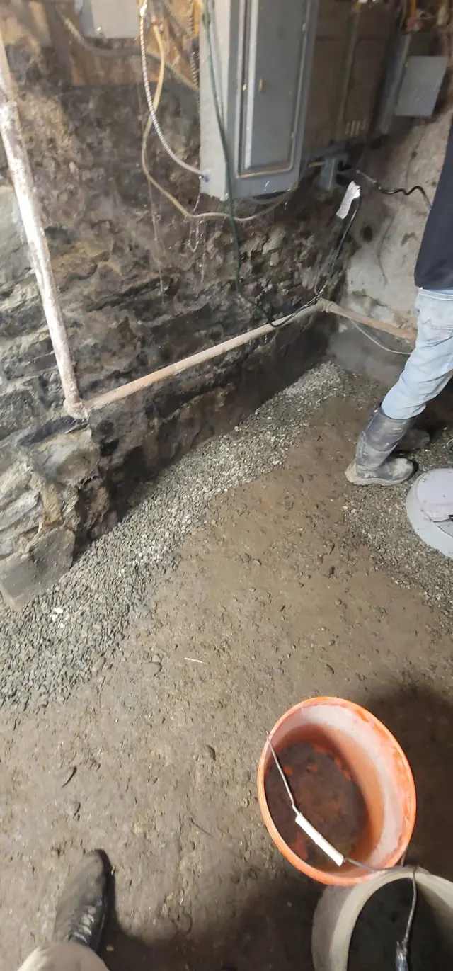 Customer photo of work by Midstate Basement Authorities, Inc., from Taryn Wilson's review