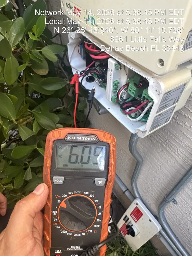 Customer photo of work by Tiedsolar Corp, from Manuel Cruces's review