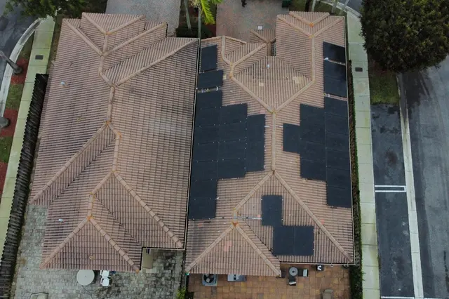 Customer photo of work by Airis Energy Solutions - Miami Solar Energy Company, from PATRICIO M AMUNATEGUI's review