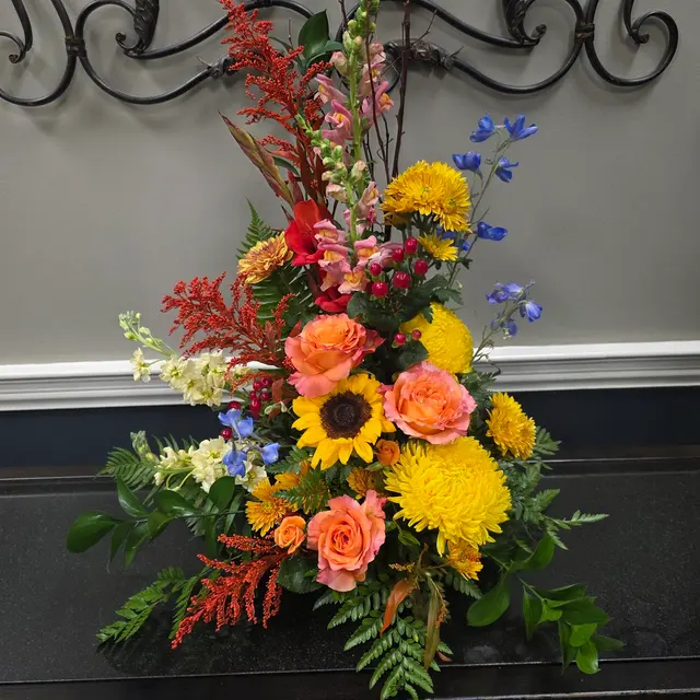 Customer photo of work by Anne's Florals & Gifts, from Marie Devin's review