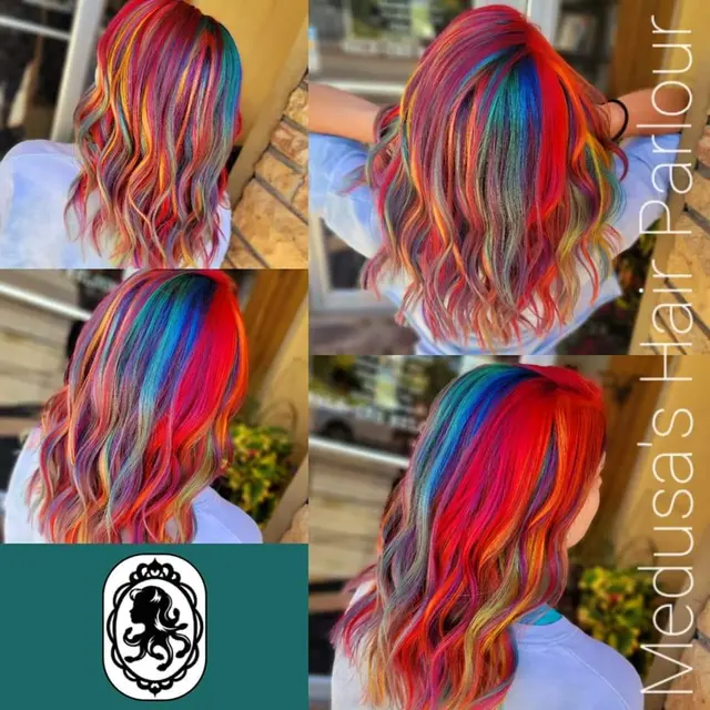 Customer photo of work by Medusa's Hair Parlour, from Sierra S's review