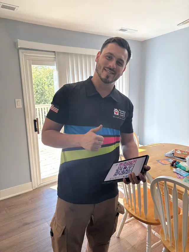 Customer photo of work by Plumb it Heat it Cool it, from Andrew Klinedinst's review
