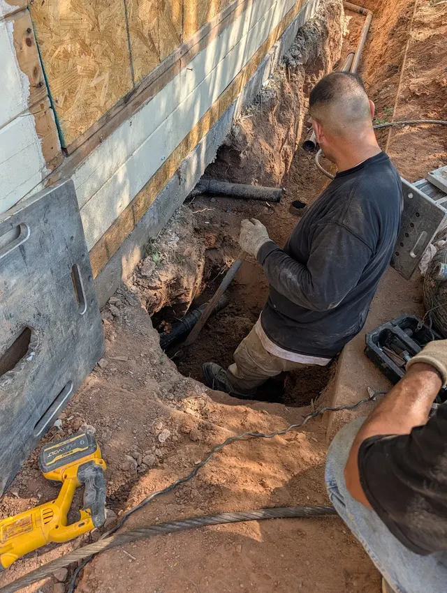Customer photo of work by Flow Tech Plumbing, from Dustin Butler's review