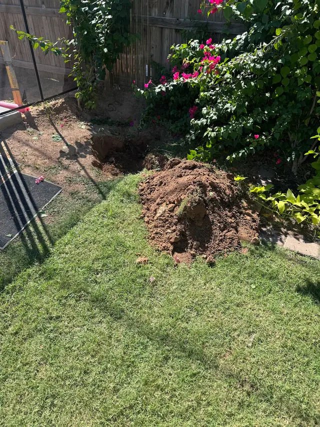 Customer photo of work by Max Plumbing, from Emily deBettencourt's review