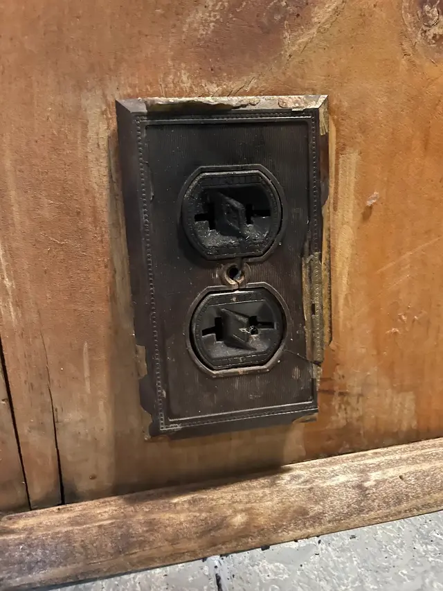 Customer photo of work by Noonan Electrical Services, from Hunt Allard's review