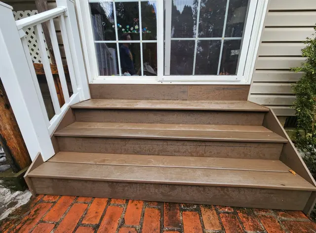 Customer photo of work by Precision Decks, from Chris E's review