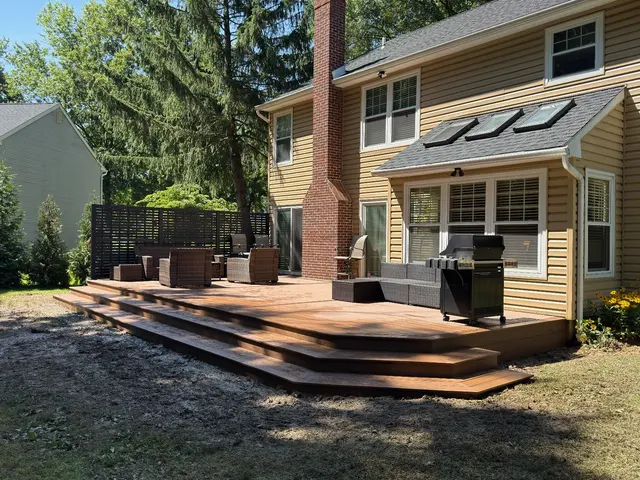 Customer photo of work by Precision Decks, from Peter Hughes's review