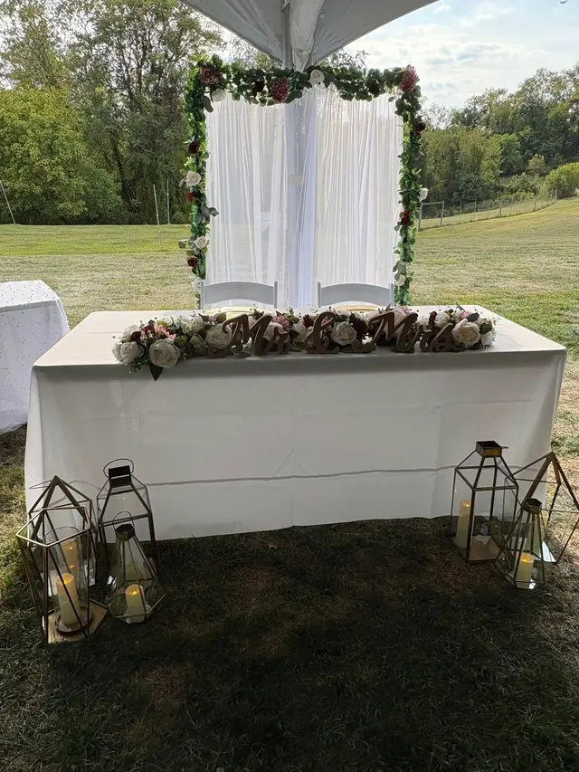 Customer photo of work by Olive & Rose Events, from Courtney Valencic's review