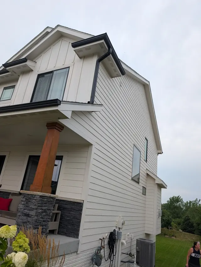 Customer photo of work by Crystal Clean Windows, from Gale Hamilton's review