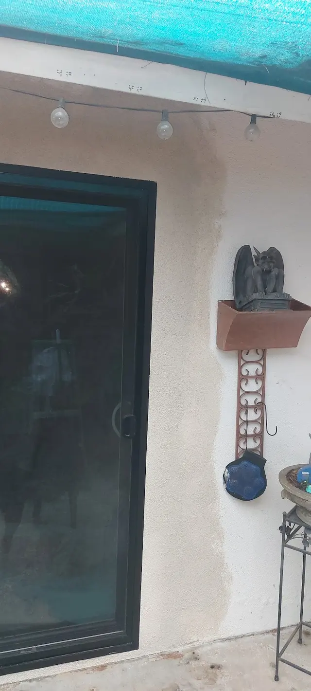 Customer photo of work by Steve Sanders Stucco Repair, from Jeff Broders's review