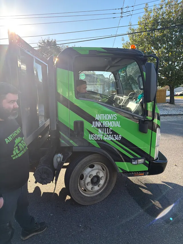 Customer photo of work by Anthony’s Junk Removal NJ LLC, from Swisher's review