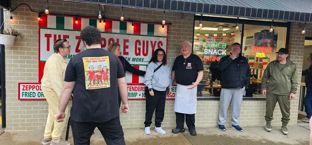 Customer photo of work by The Zeppole Guys, from Frank Lettieri's review
