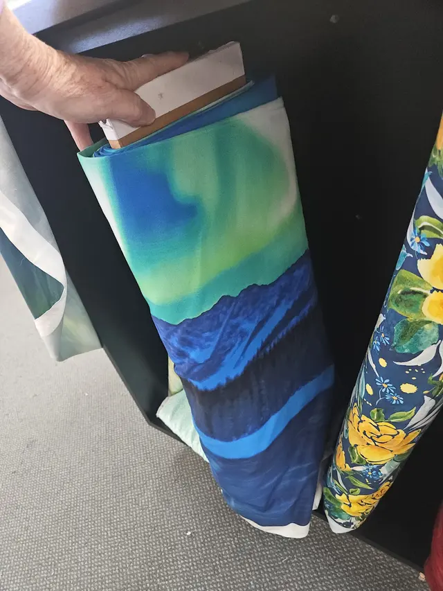 Customer photo of work by TLC Quilting, from Esther Moore's review