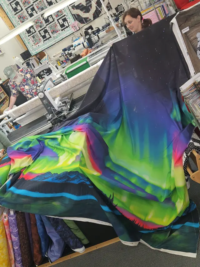 Customer photo of work by TLC Quilting, from Esther Moore's review