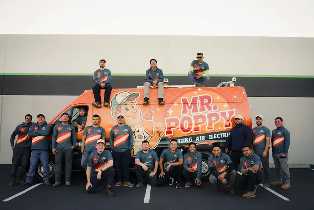 Mr. Poppy Air, Electric, and Heating — photo from the business 7