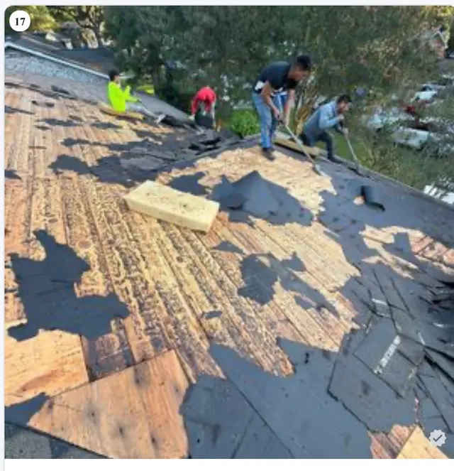 Customer photo of work by 843 Roof LLC, from Alex Schizas's review