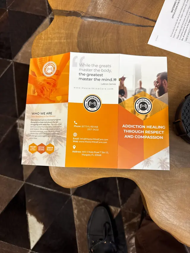 Customer photo of work by Print Palace, from One Stop Injury Spot's review