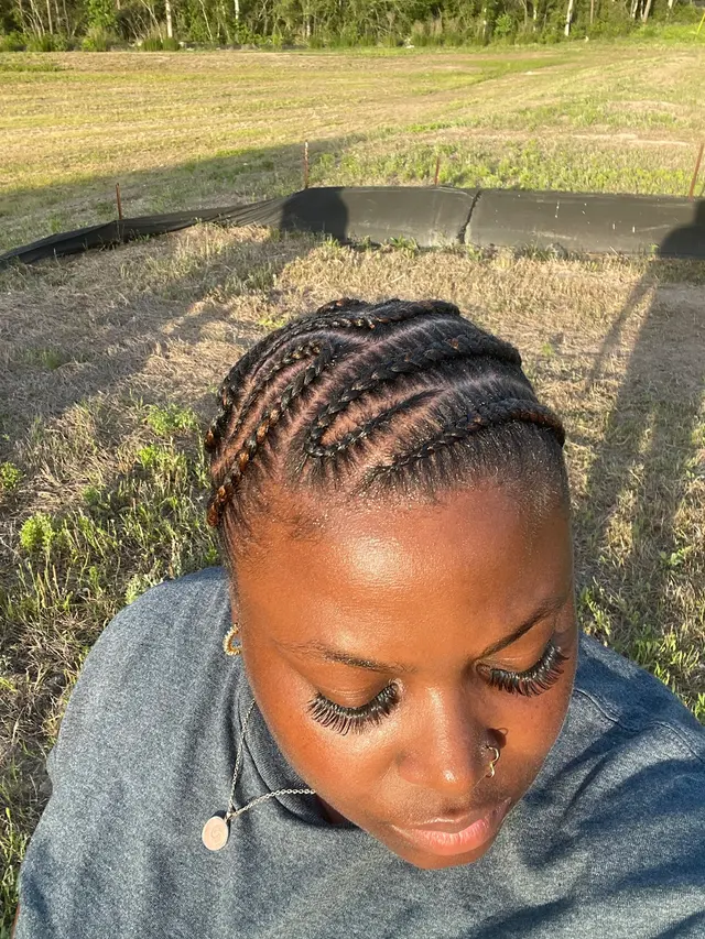 Customer photo of work by Jades Braids, from Bri Chardae's review