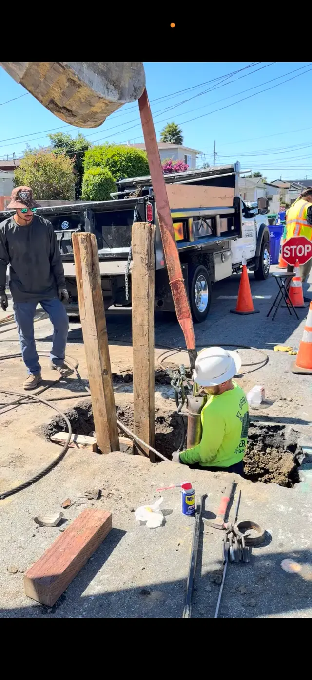 Customer photo of work by El Sobrante Sewer Repair, from Erkan Ayhan's review