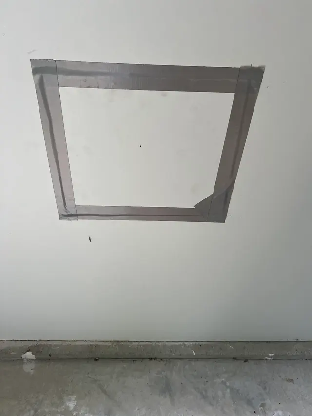 Customer photo of work by E&M drywall, from Garth Holbrook's review