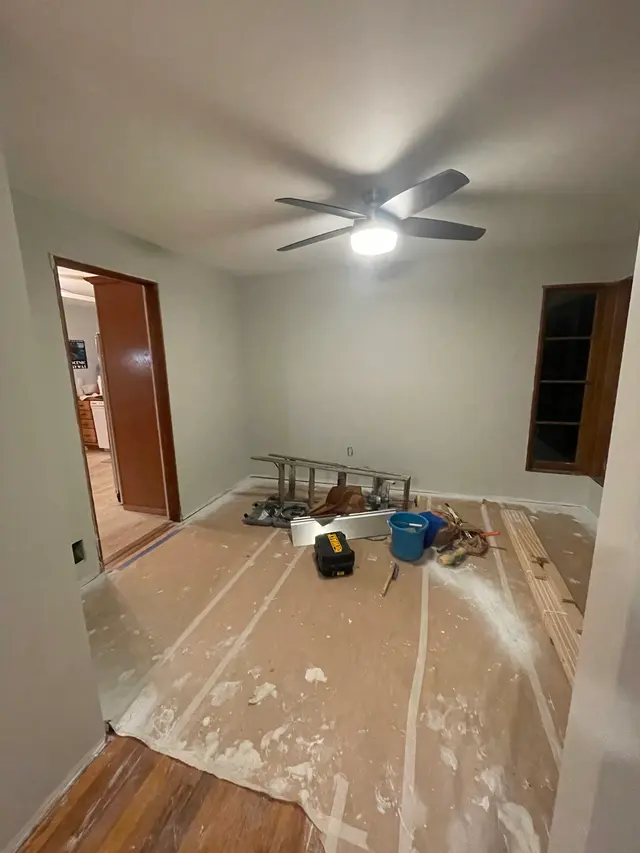 Customer photo of work by E&M Drywall Repair, from Hannah Morris's review