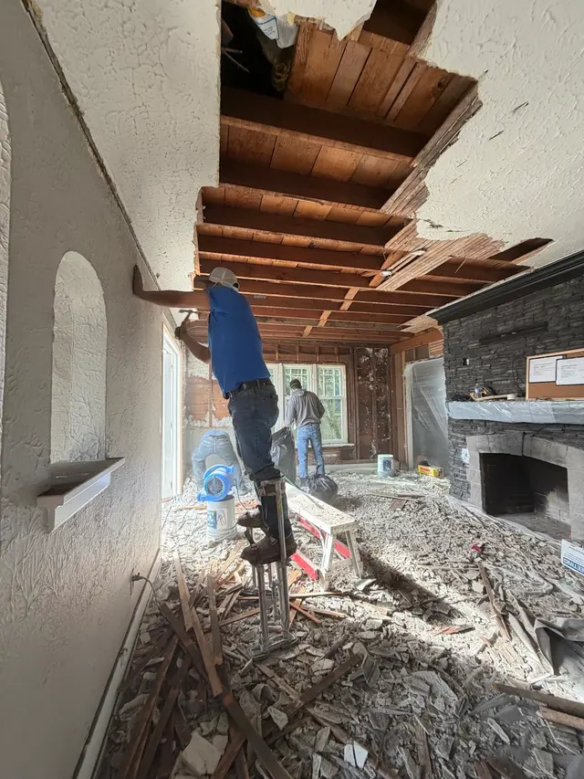 Customer photo of work by WS Drywall & Textures, from Elise Vincentini's review